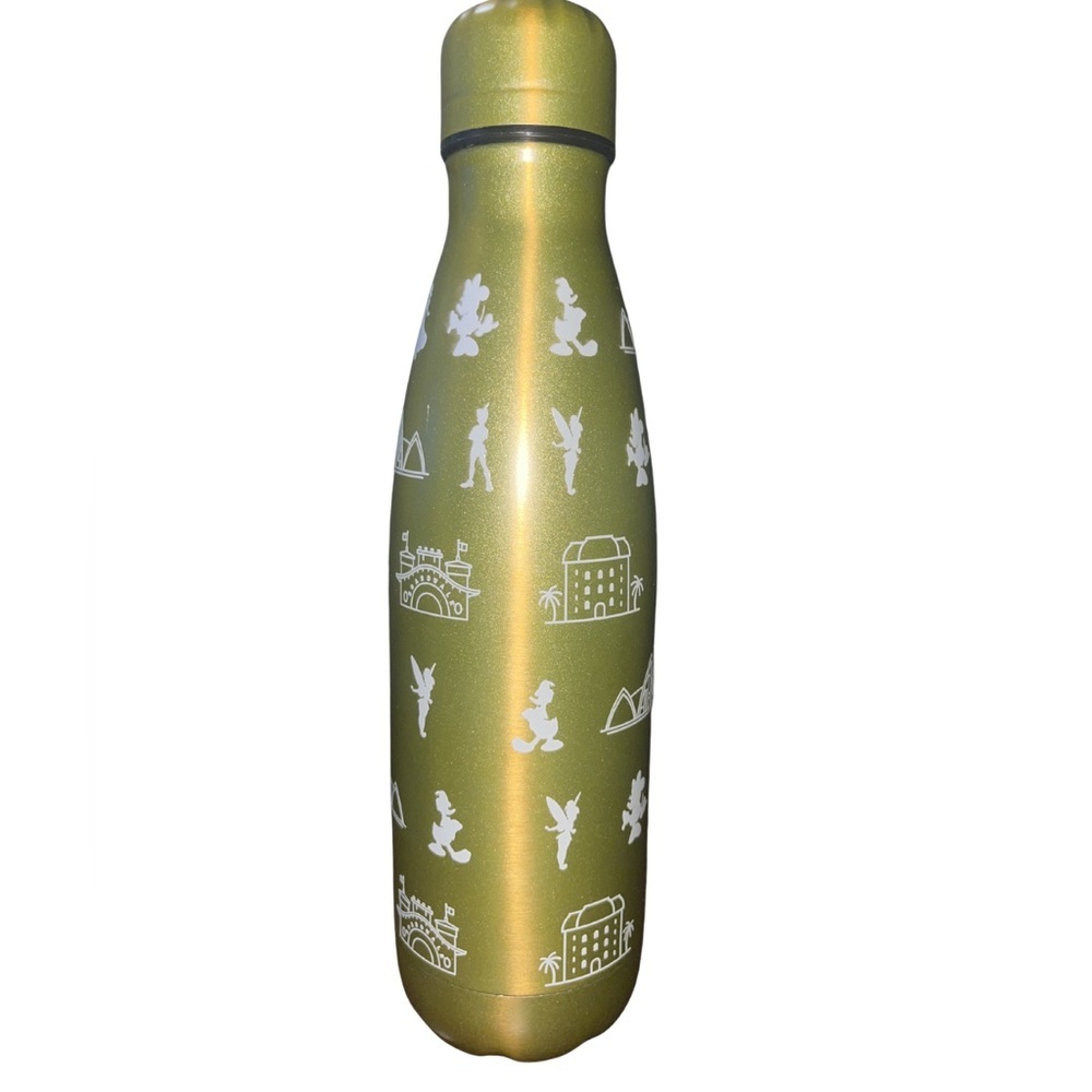 New! Disney Vacation Club (DVC) Member Gold Stainless Steel Water Bottle - Picture 6 of 6